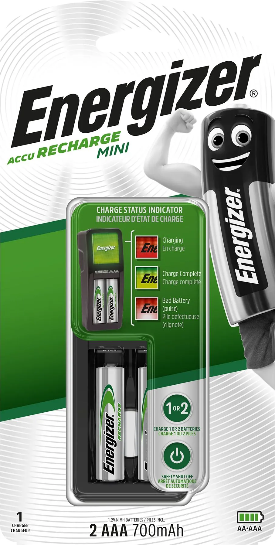 Energizer Charger+2xHR3 700mAh Pic_1