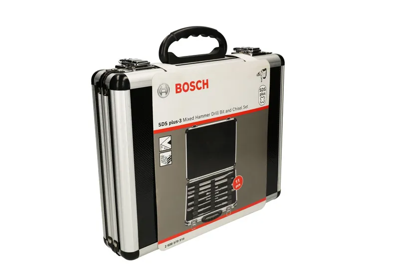 Bosch 11 tlg Plus-3 Bohrer u. Meißel-Set Pic_1