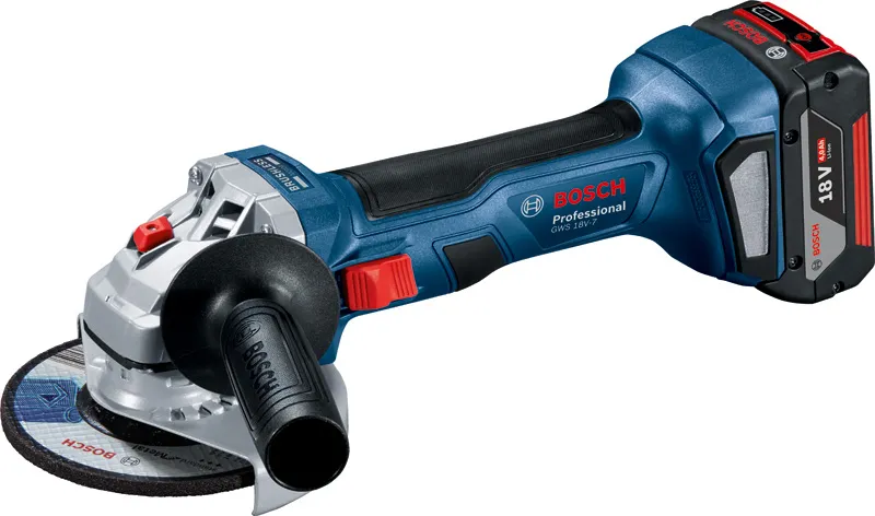 BOSCH ROBERT POWER TOOLS GMBH GWS 18V-7 125mm (solo, C) Pic_1