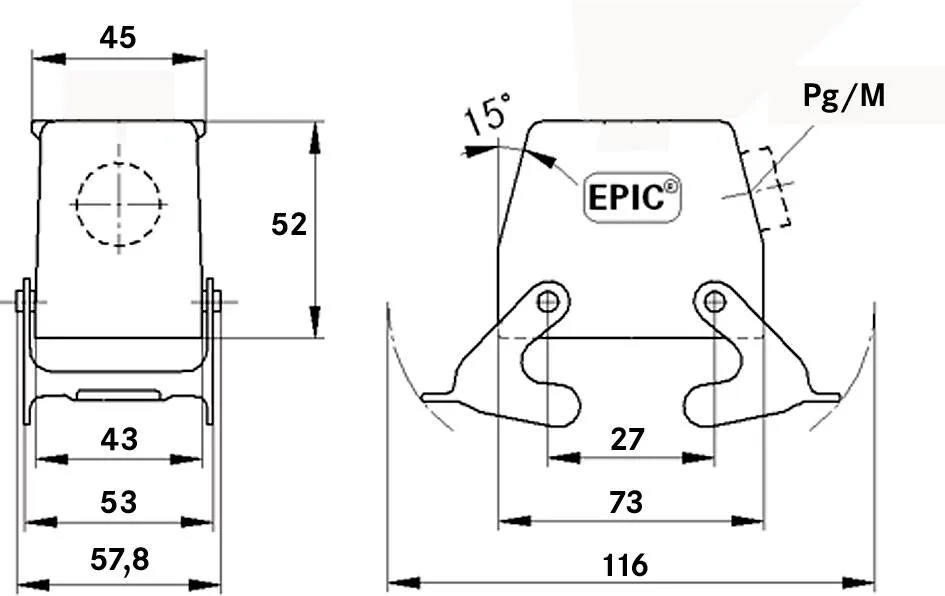 U.I. Lapp GmbH / Lappkabel EPIC® H-B 10 TSB M25 ZW Pic_1