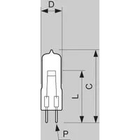 Philips Lighting - Lamps 7023 100W GY6.35 12V 1CT/10X10F Pic_2