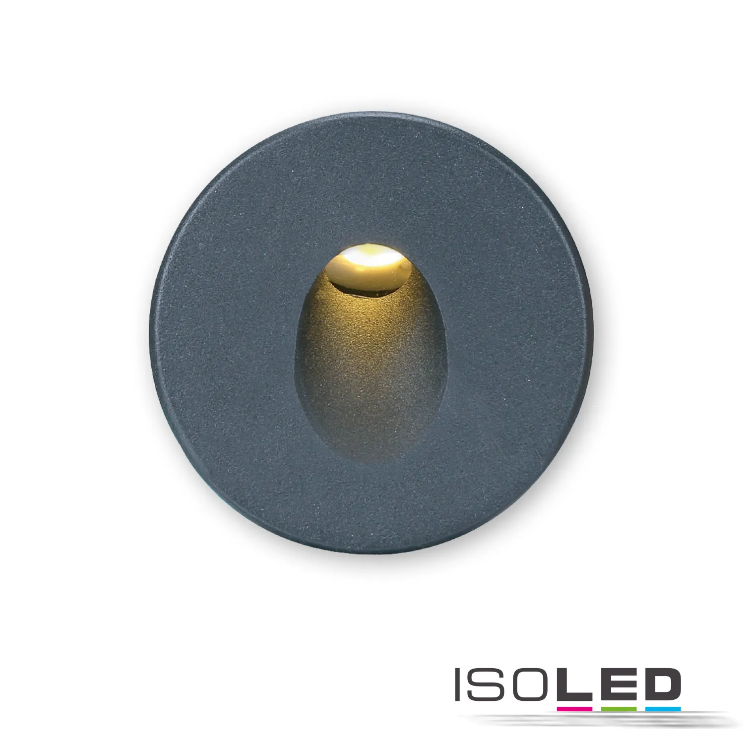 ISOLED Cover Aluminium rund 1 schwarz Pic_2
