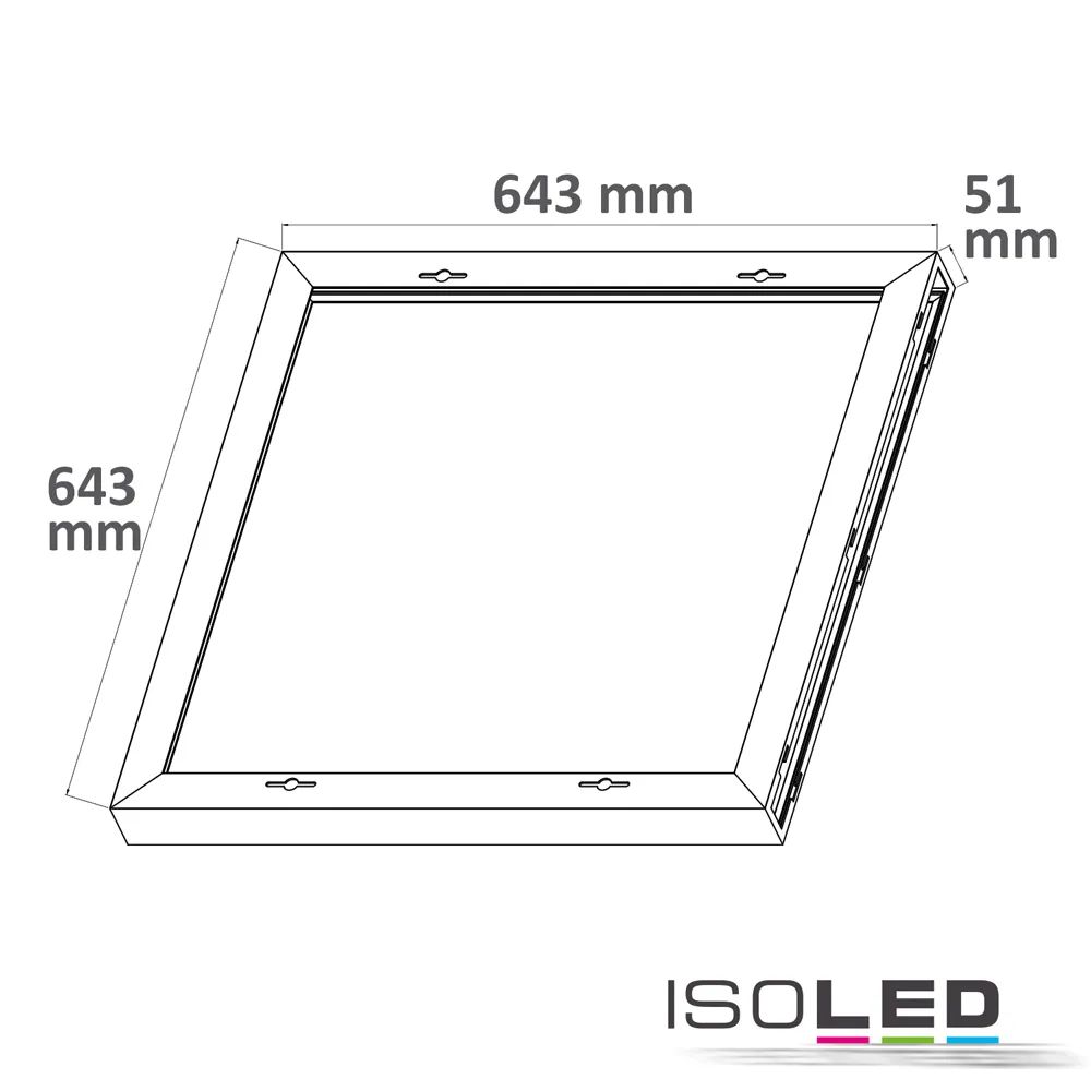 ISOLED LED Panel Raster UGR<16 Line Pic_1