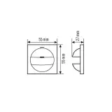 Abdeckung IP20-BS1 polar