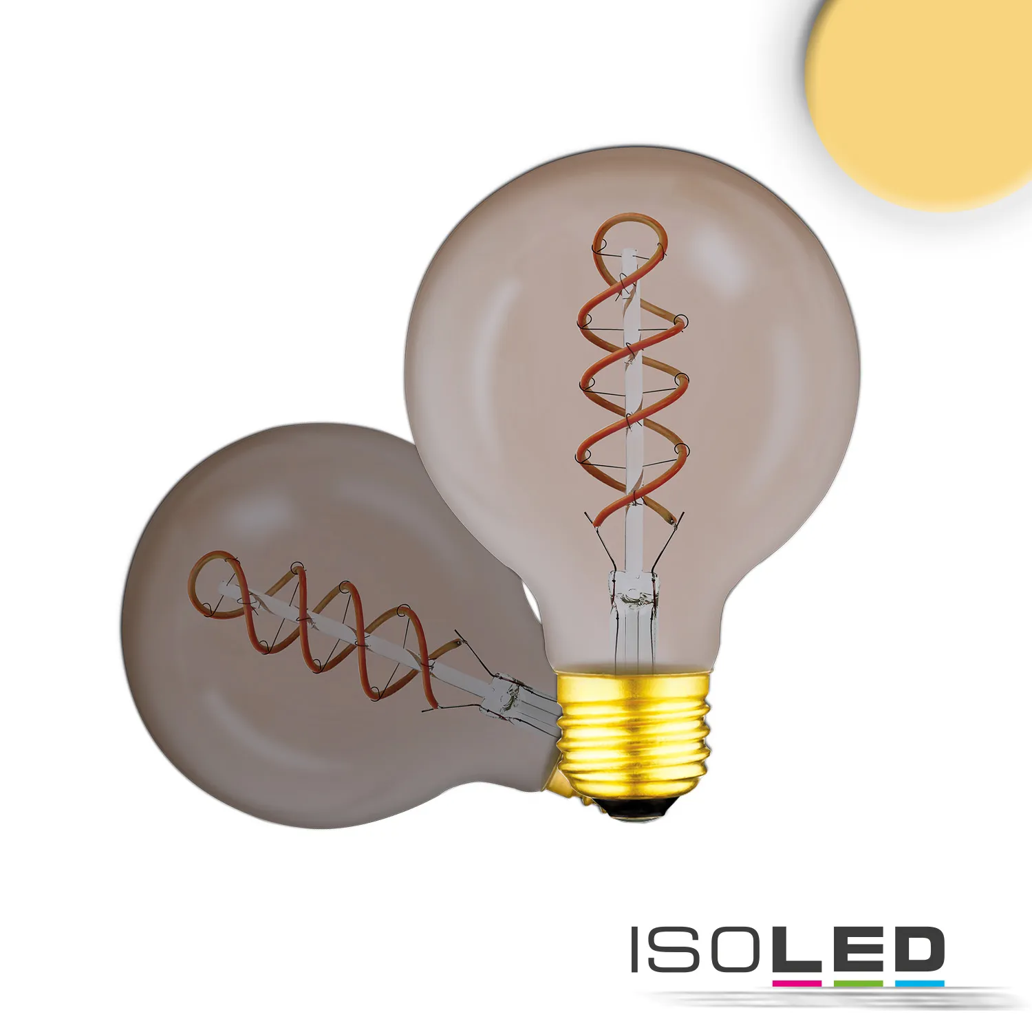 ISOLED E27 Vintage Line LED Roundbulb Pic_1
