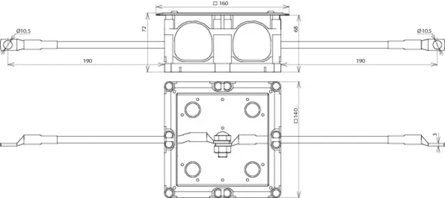Dehn + Söhne TSK 140X140 V2A AL16CU Pic_1