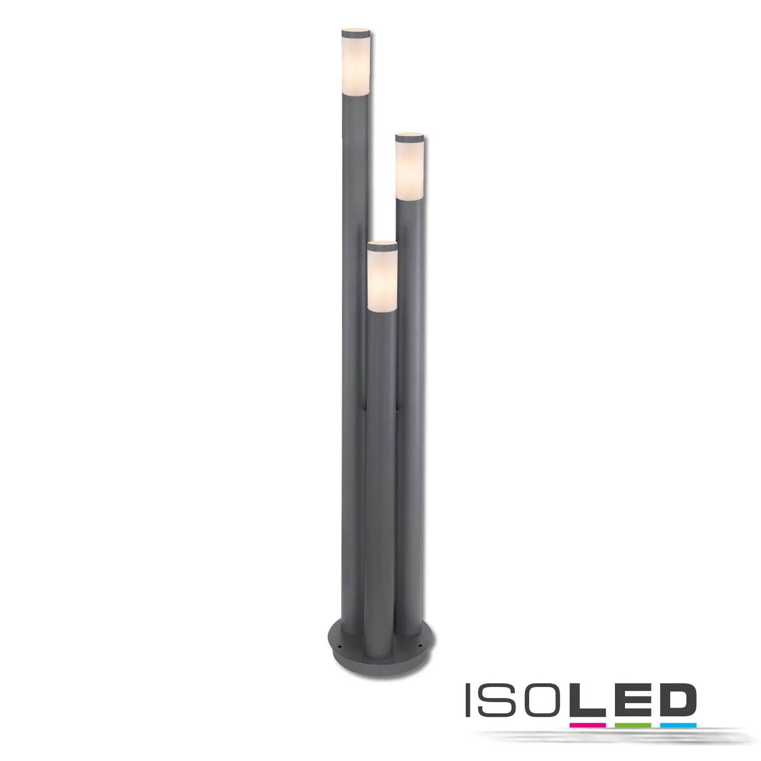 ISOLED Pollerleuchte 1700 anthrazit, IP44 Pic_2