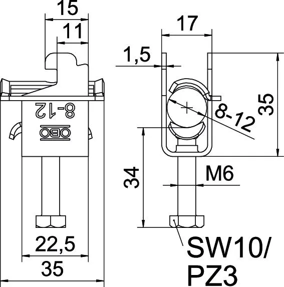 OBO Bettermann BS-SAS-M-12 A2 Pic_1