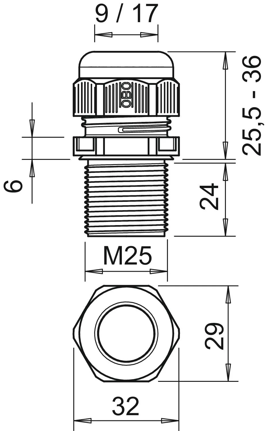 OBO Bettermann V-TEC VM LL25 SW Pic_1