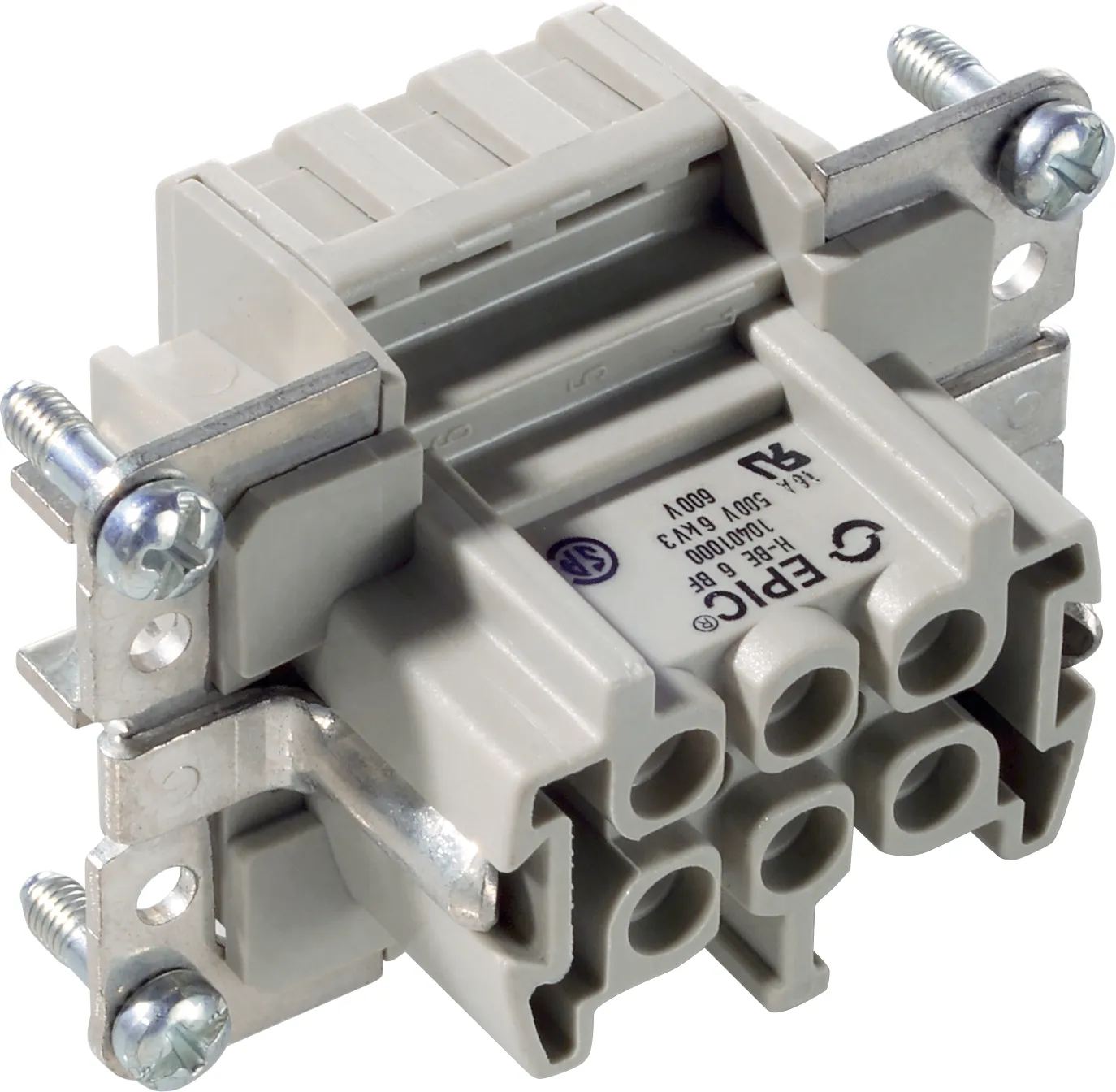U.I. Lapp GmbH / Lappkabel H-BE 6 SF STECKEREINSATZ M.KLEMMFEDER. Pic_1