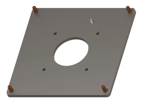 Bernstein FLEX.BASE ADAPTERPL. RAL9006 Pic_1