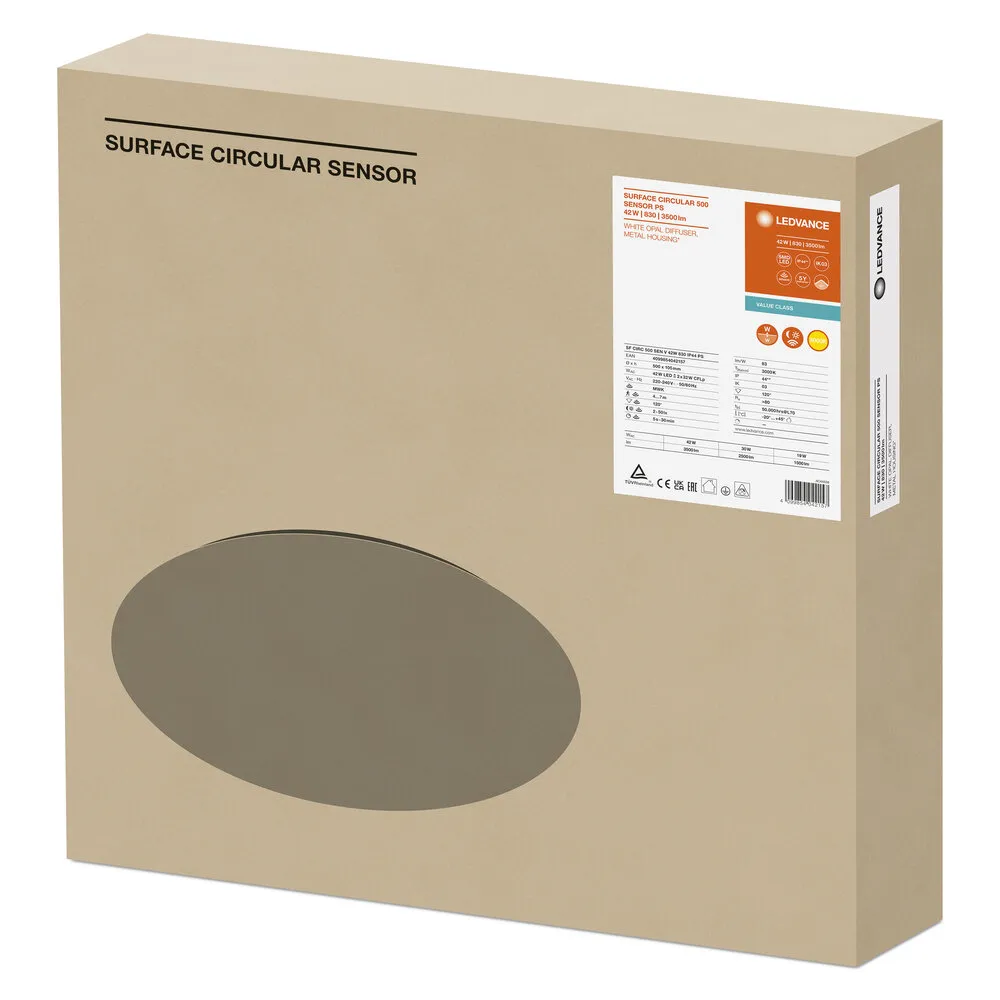 Ledvance SF CIRC 500 SEN V 42W 830 IP44 PS Pic_2