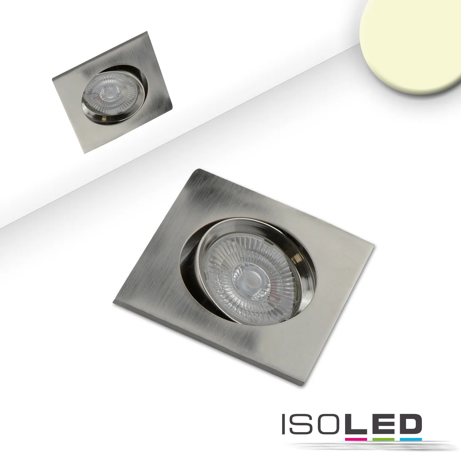 ISOLED LED Einbauleuchte Slim68 Alu gebürstet Pic_1