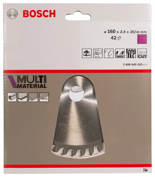 Bosch Kreissägeblatt Multi Material Pic_1