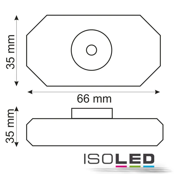 ISOLED LED Dreh-Controller (Dimmer) schwarz Pic_1