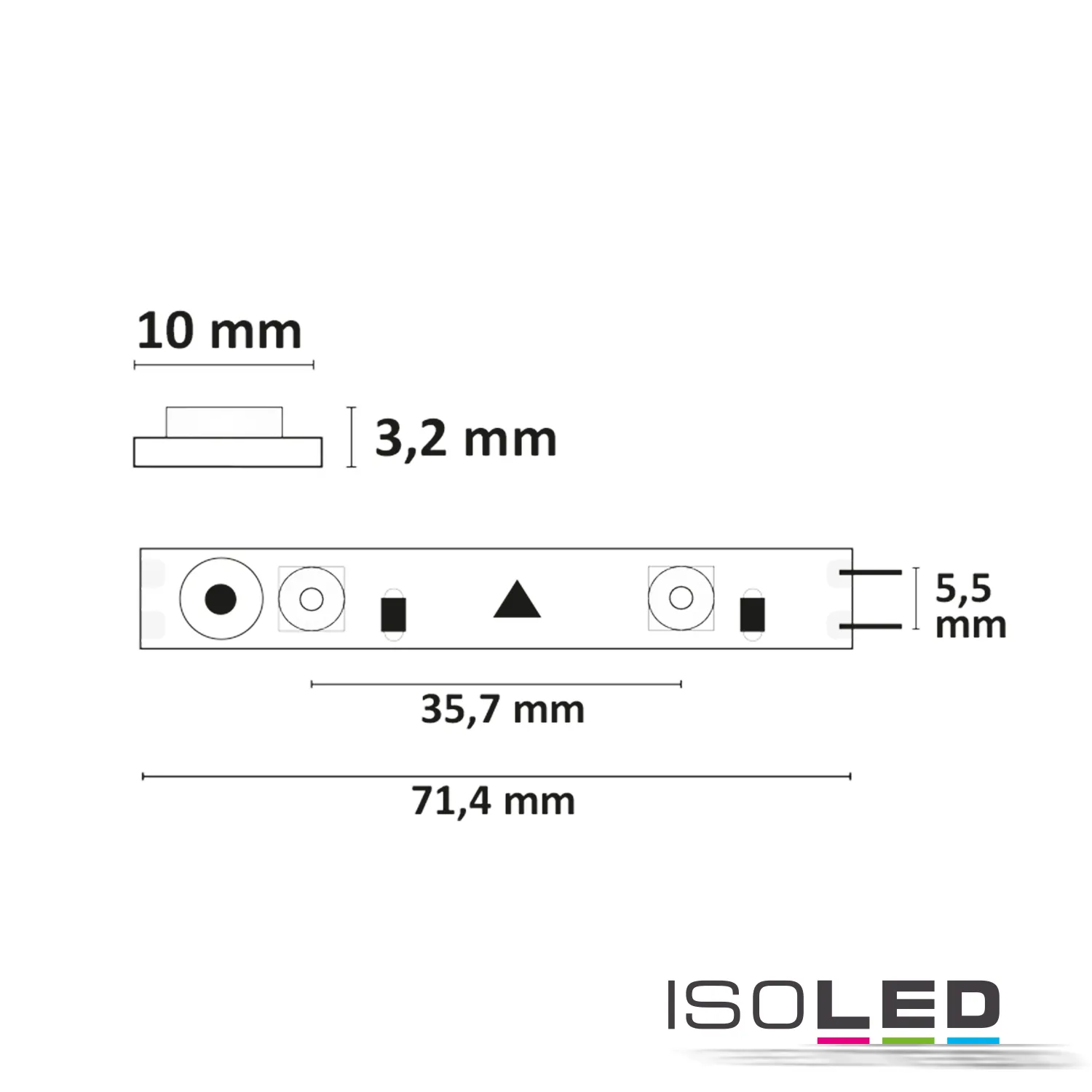 ISOLED LED HEQ830 Flexband Linse 160° Pic_2