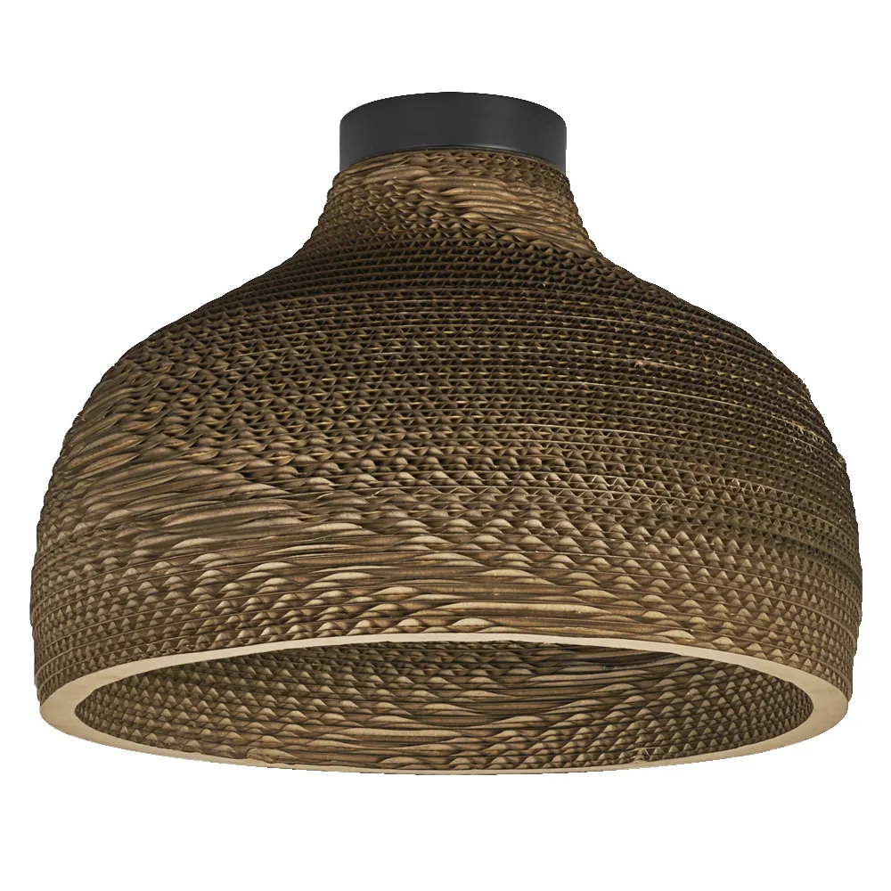 Ledvance Decor Cardboard Hat Ceiling E27 Brown Pic_1
