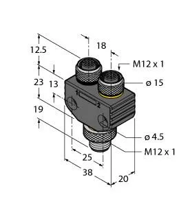 Turck VB2-PX3-FSM4.4-2FKM4 Pic_1
