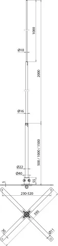 Dehn + Söhne FS 22 16 10 2500 SK AL V2A Pic_1