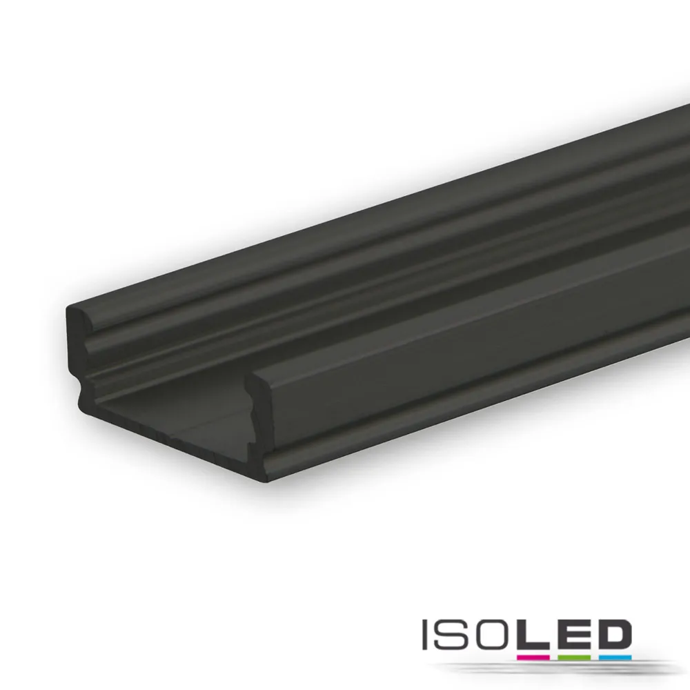 ISOLED LED Aufbauprofil SURF12 FLAT Aluminium Pic_1