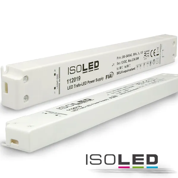 ISOLED LED Trafo 24V/DC, 0-30W, ultraslim Pic_1