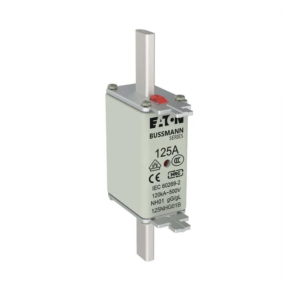 Eaton Electric NH FUSE 160A 500V GL/GG SIZE 01 DUAL IN Pic_2