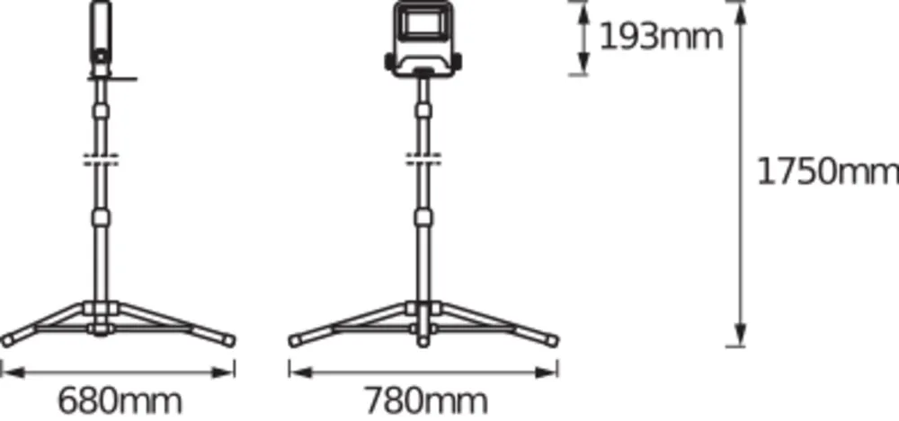 Ledvance LED Worklight Tripod 1x30W 4000K Pic_3