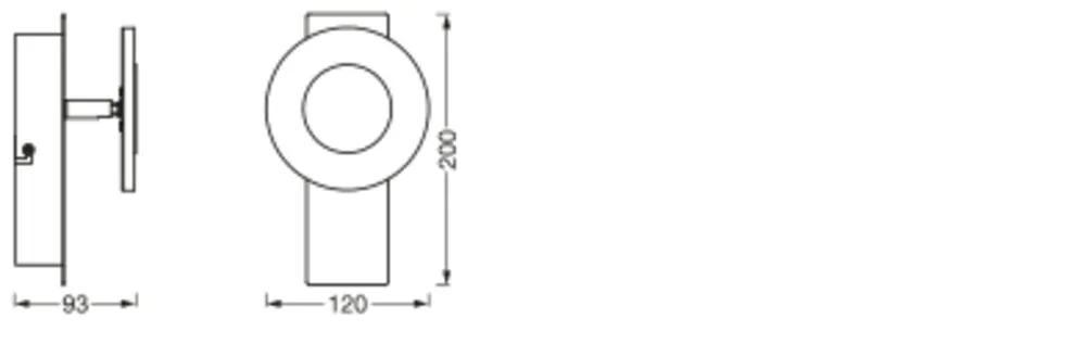 Ledvance SMART+ Wifi Orbis Wall Wave IP44 200mm TW Pic_2