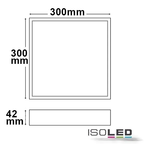 ISOLED LED Deckenleuchte PRO weiß, 30W Pic_2
