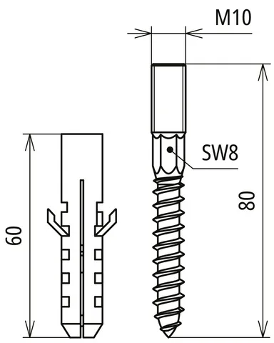 Dehn + Söhne BFS M10X20 PAS STTZN Pic_2