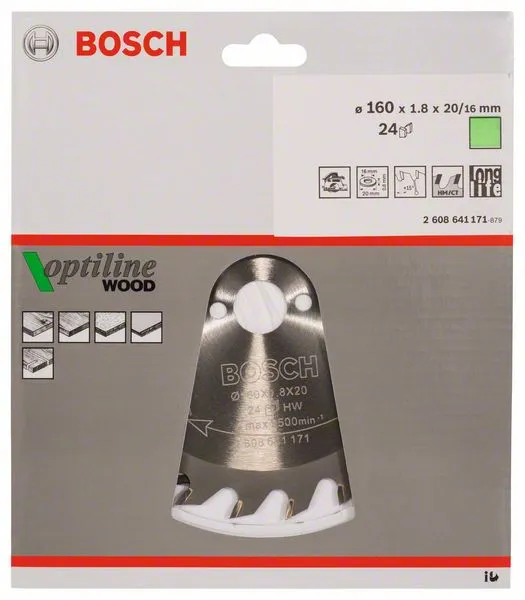 Bosch Kreissägeblatt Optiline Wood Pic_2