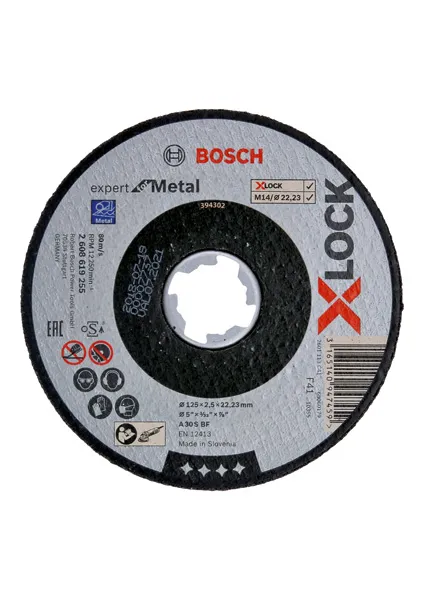 Bosch X-LOCK Trennsch. 125X2,5mm EfM ger. Pic_2