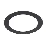 NUMINOS XL Adapterplatte rund schwarz