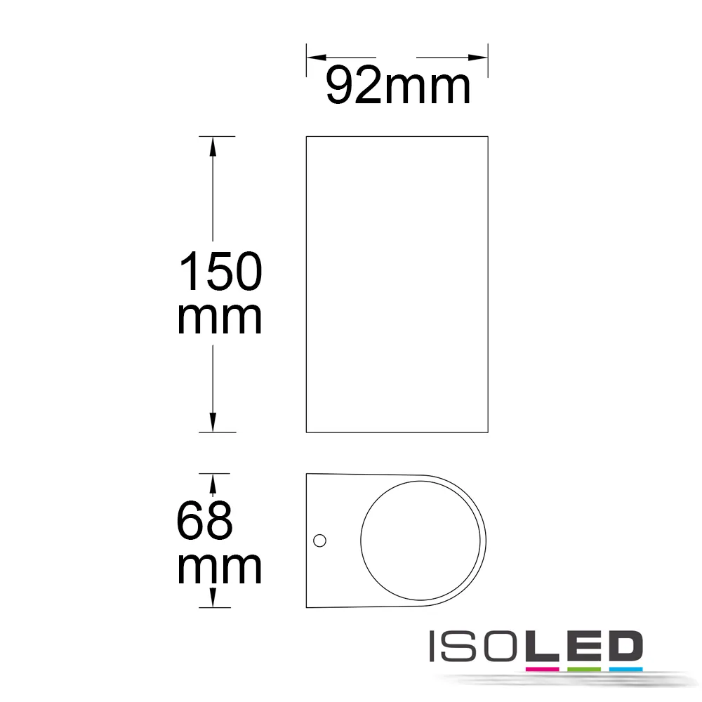 ISOLED Wandleuchte Siara Up&Down 2xGU10 Pic_1