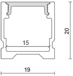 Nobile Licht Alu U-Profil 4 OP Pic_3