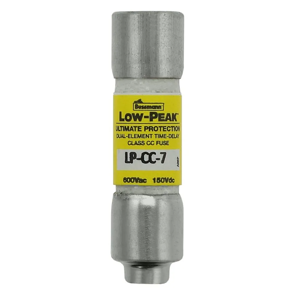 Eaton Electric LOW PEAK CC TRÄGE SICHERUNG 7 AMP Pic_1