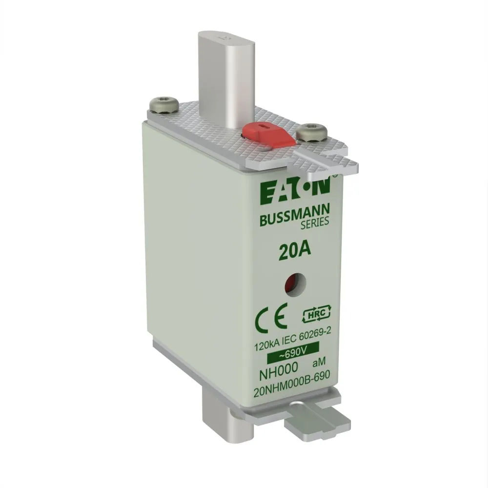 Eaton Electric NH Sicherung 20AMP 690V aM Größe 000 Pic_2
