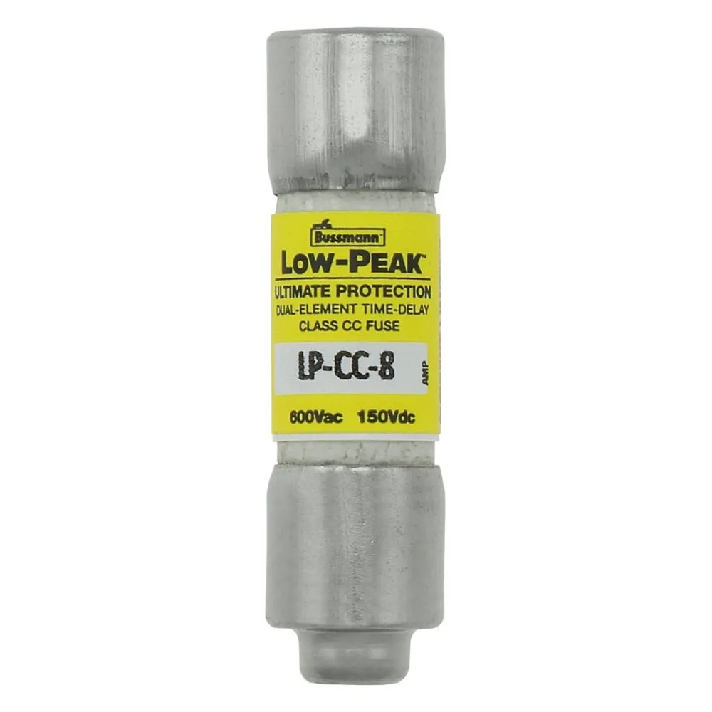 Eaton Electric LOW PEAK CC TRÄGE SICHERUNG 8 AMP Pic_1