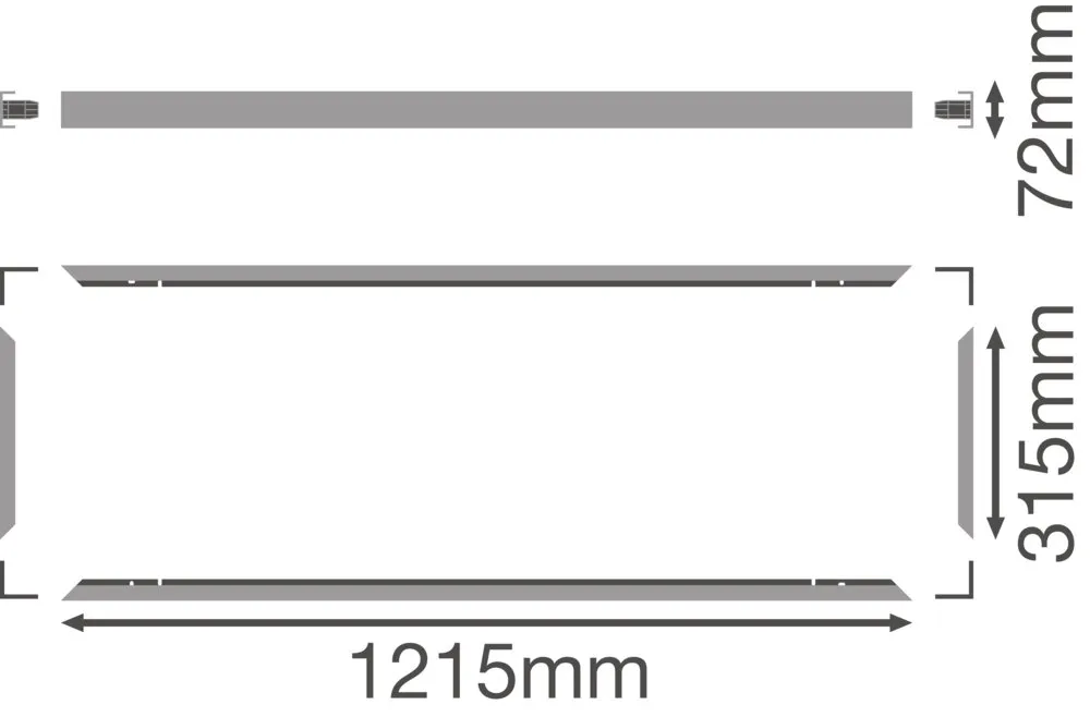 Ledvance PANEL 1200 X 300 SF MOUNT KIT H70 VAL Pic_3