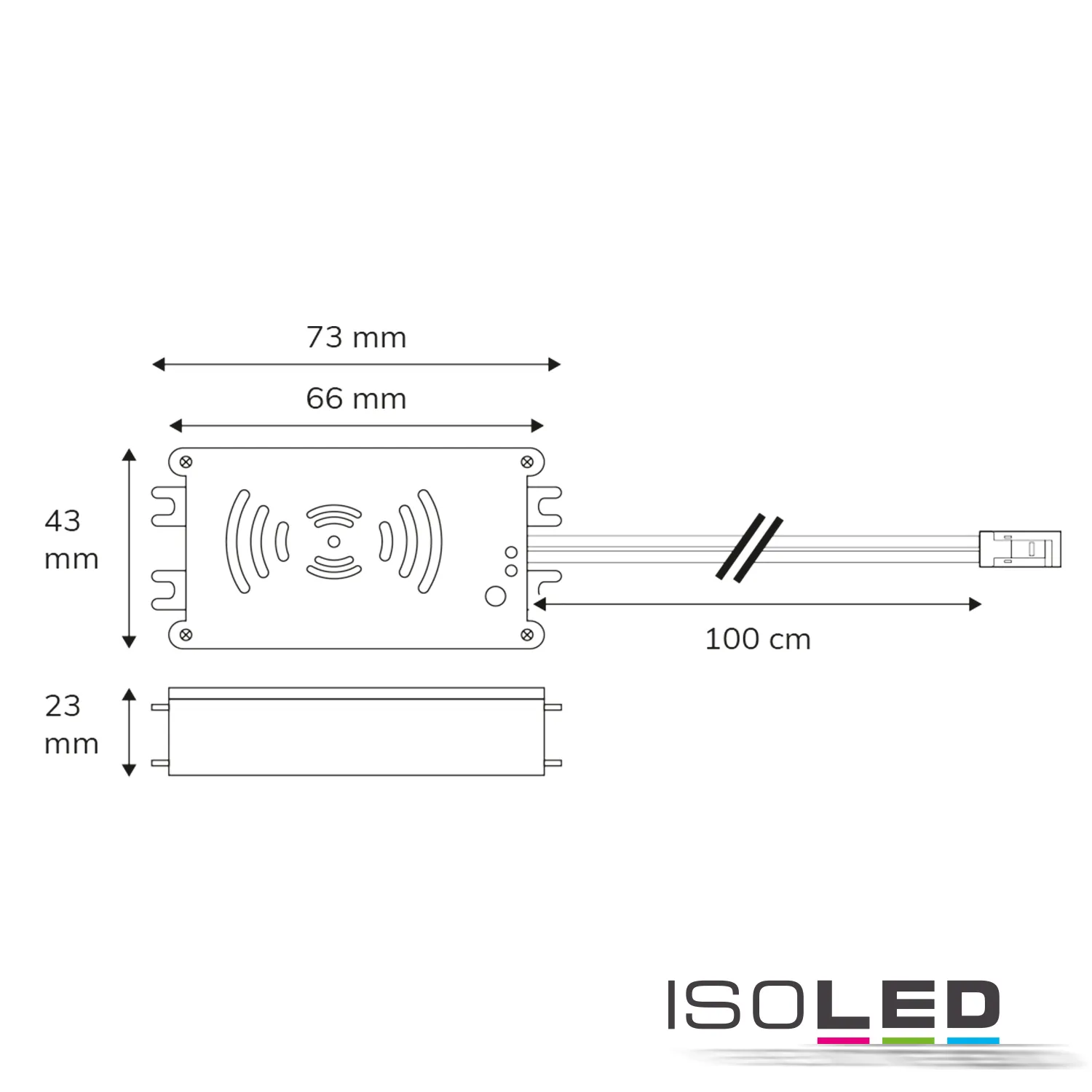 ISOLED Sys-Pro Funk HF-Bewegungsmelder MiniAMP Pic_1