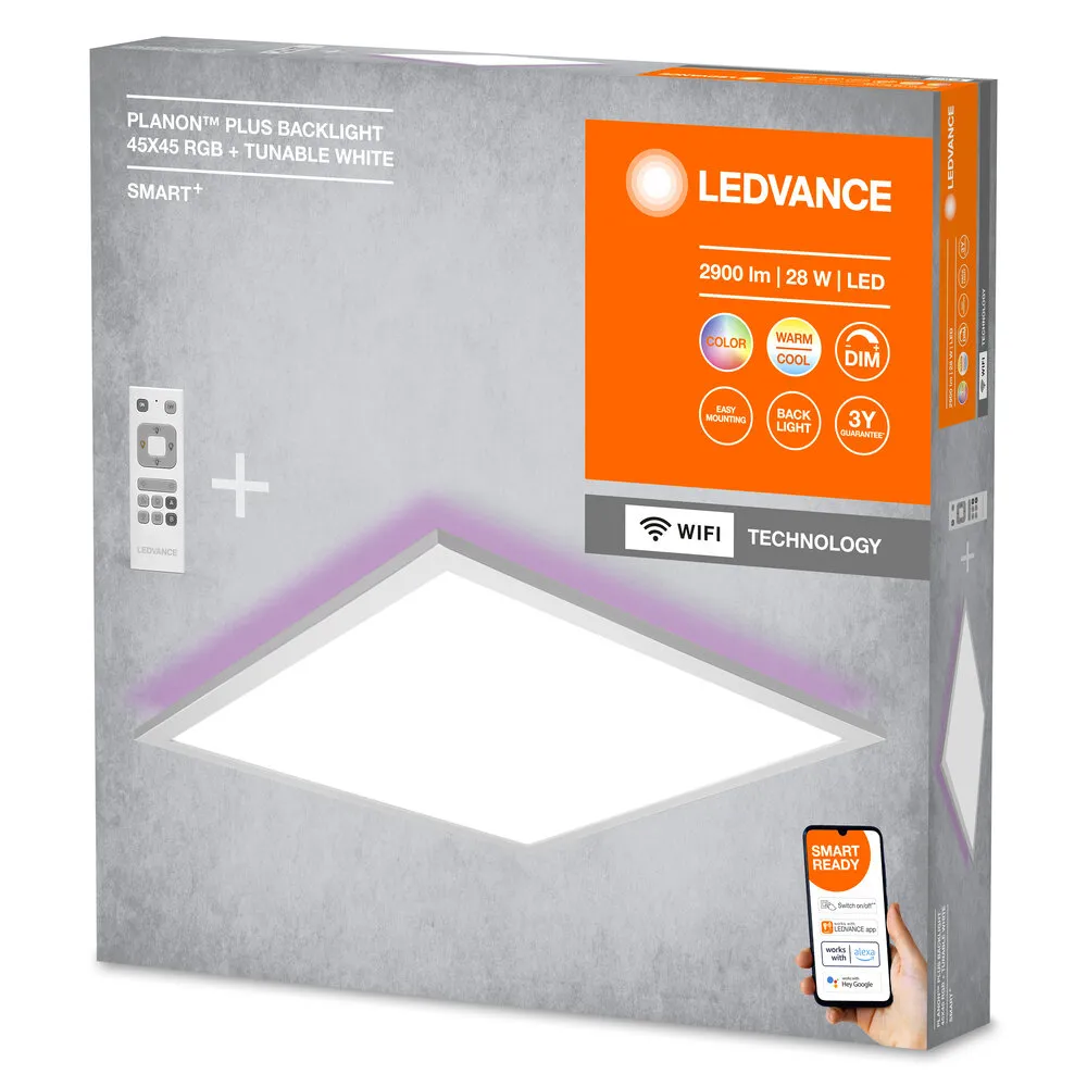 Ledvance SMART+ Wifi Planon Plus Backlight 450x450mm RGB+ Pic_1
