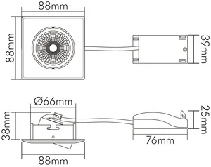 Nobile Licht 5068Q ECO DOB dimmbar (C) Pic_4