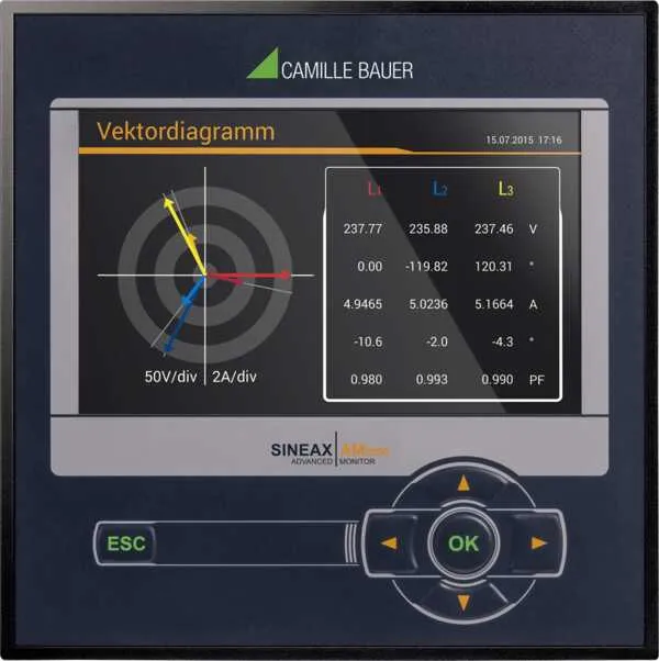 GOSSEN METRAWATT GMBH SINEAX AM2000 230V,RS485,ETH,2REL,4AnOut Pic_1