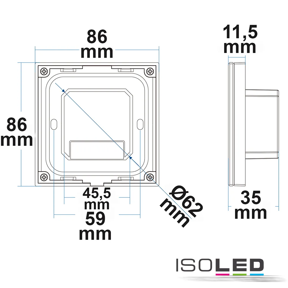 ISOLED Sys-Pro 1 Zone Touch/Funk-Dimmer Pic_1
