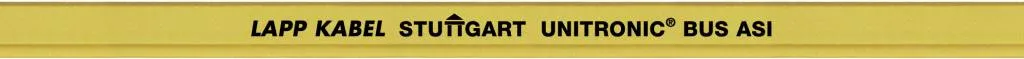 U.I. Lapp GmbH / Lappkabel UNITRONIC® BUS ASI (TPE) 2x1,5 BK Pic_1