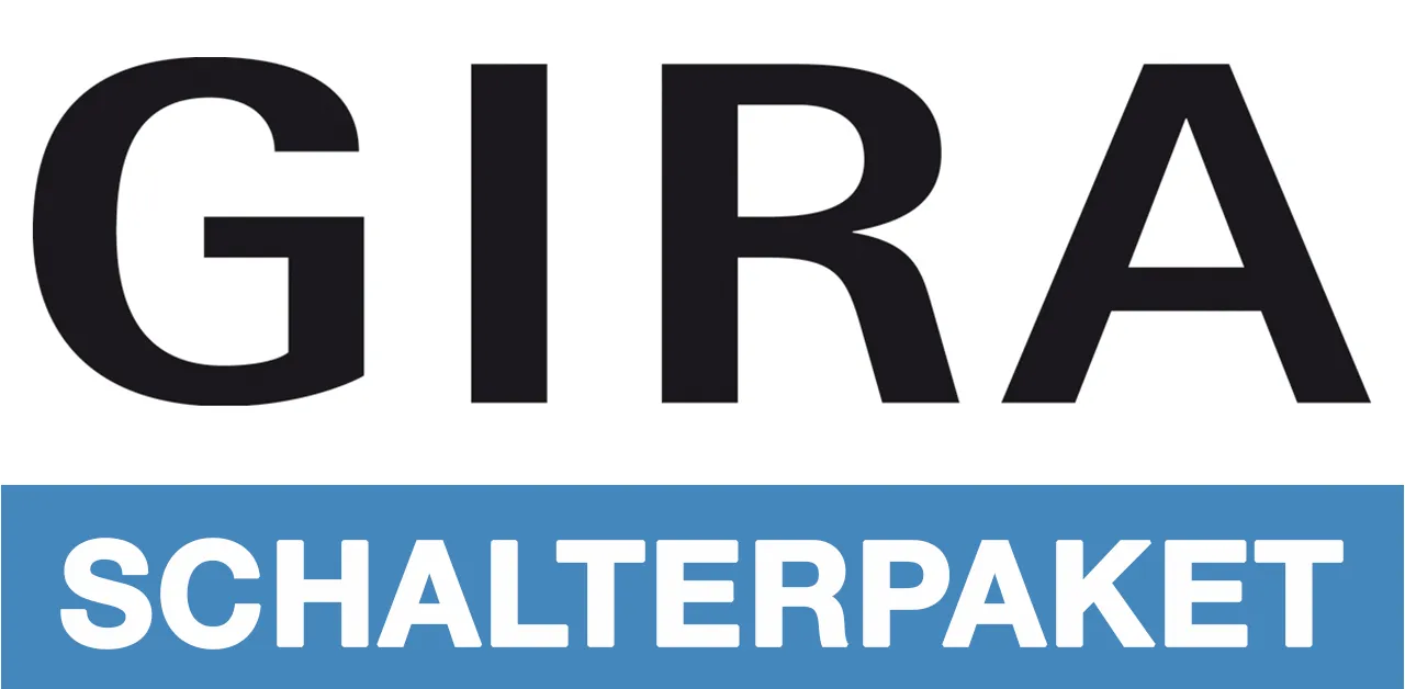 Gira Schalterpaket Standard 55 reinweiß glänzend Pic_1