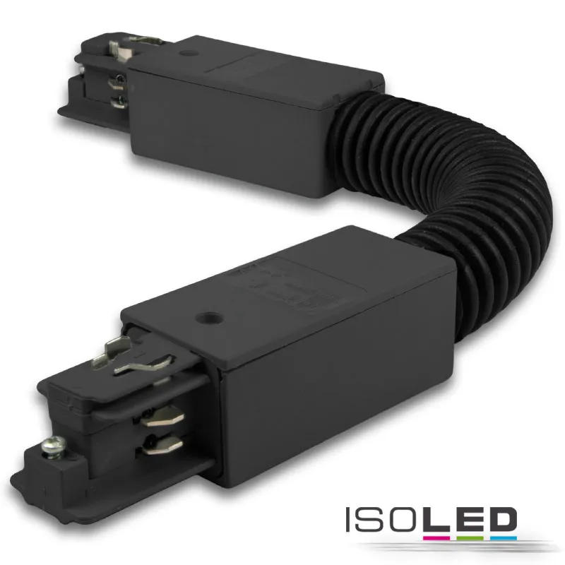 ISOLED 3-Phasen Classic Flex-Verbinder, schwarz Pic_1