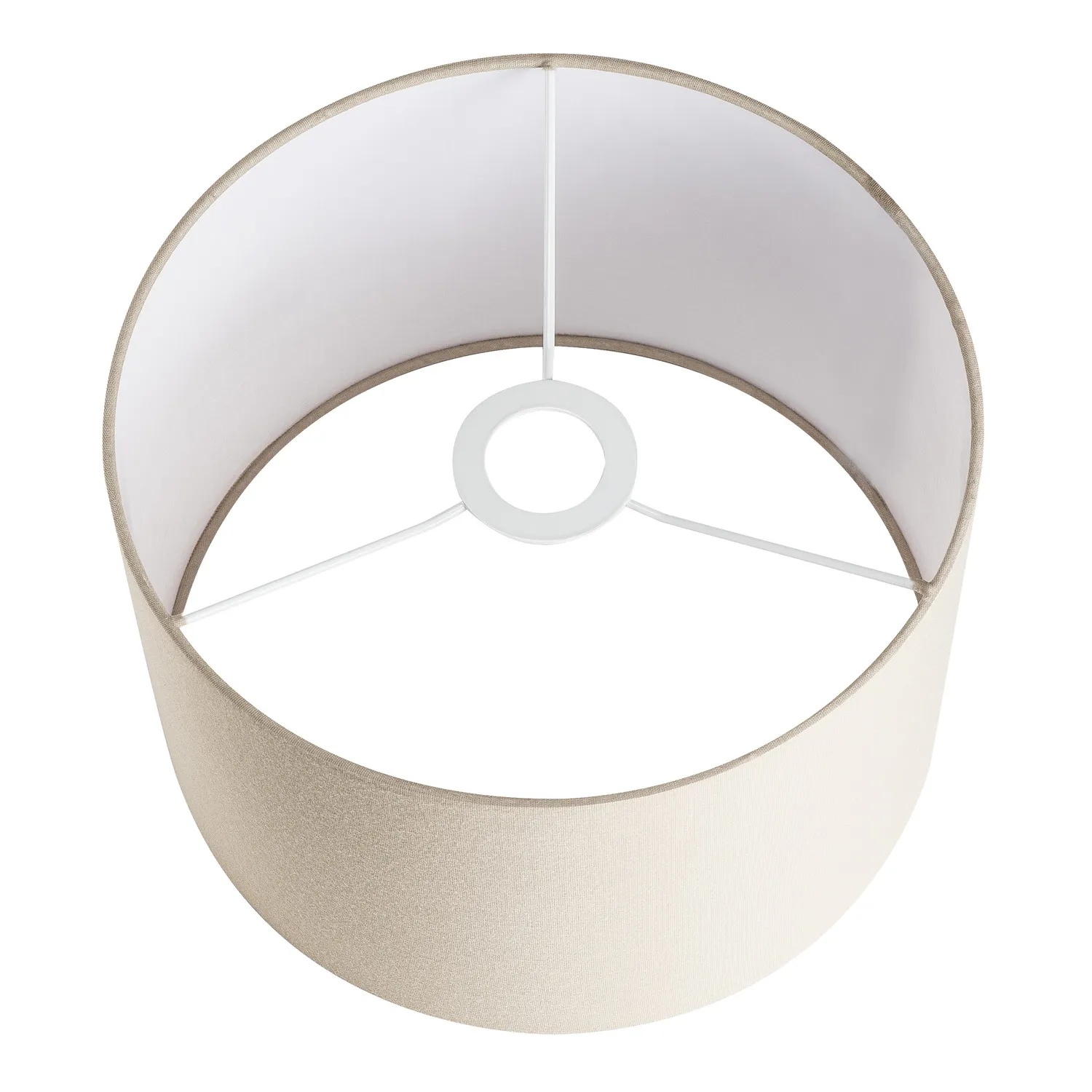 Slv FENDA Schirm Ø 30cm rund beige Pic_3