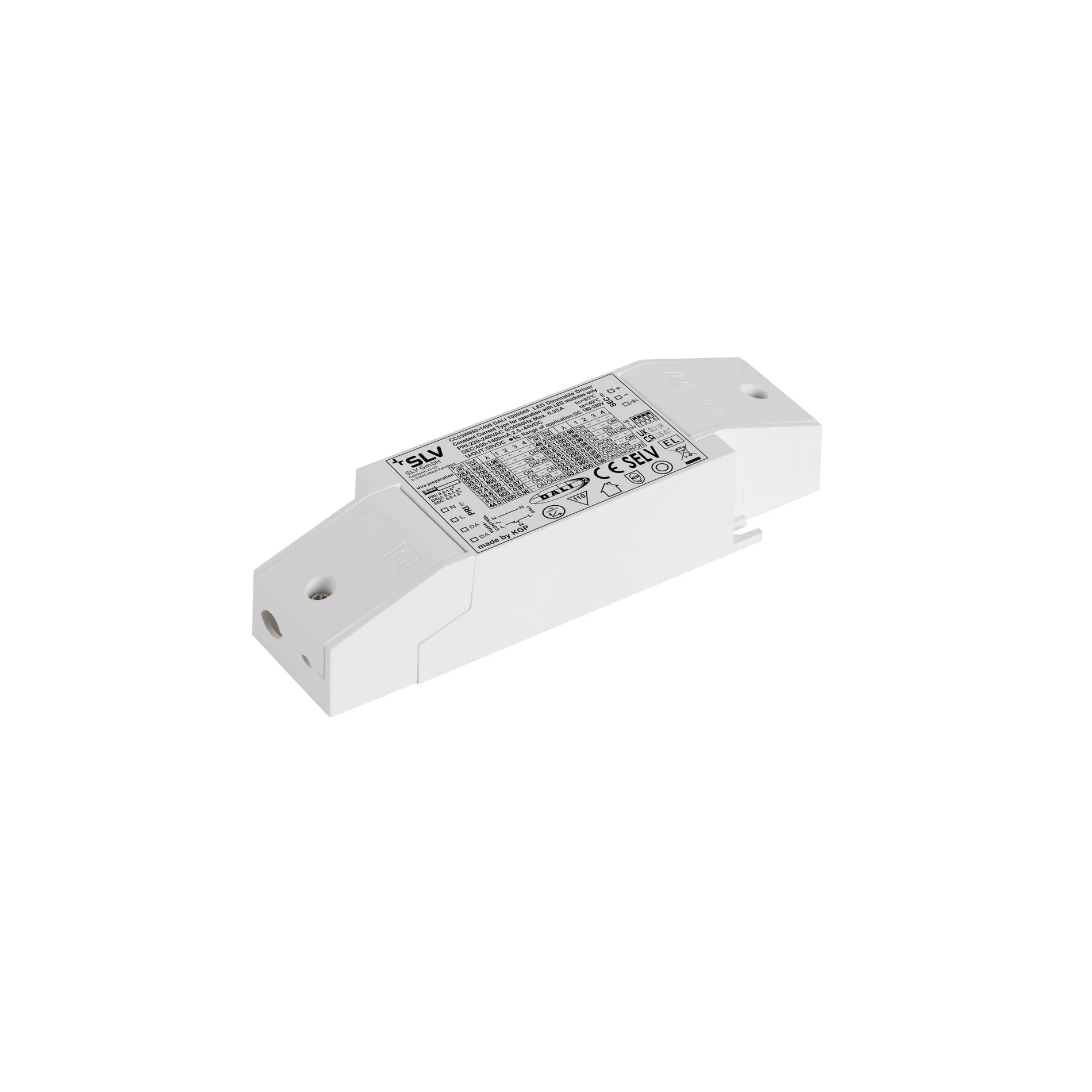 Slv LED Treiber 53W 650-1400mA DALI weiß Pic_1