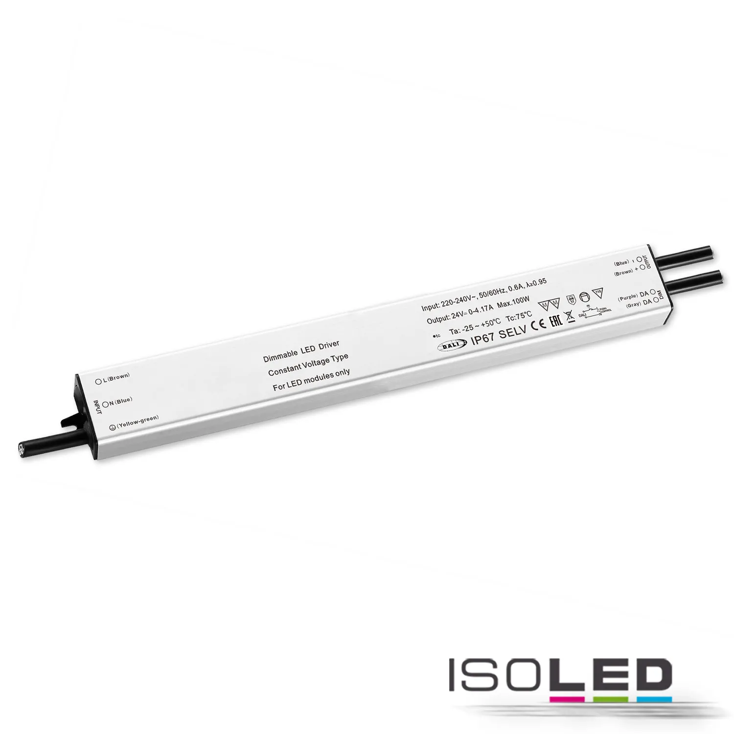 ISOLED LED PWM-Trafo 24V/DC, 0-60W, slim Pic_2